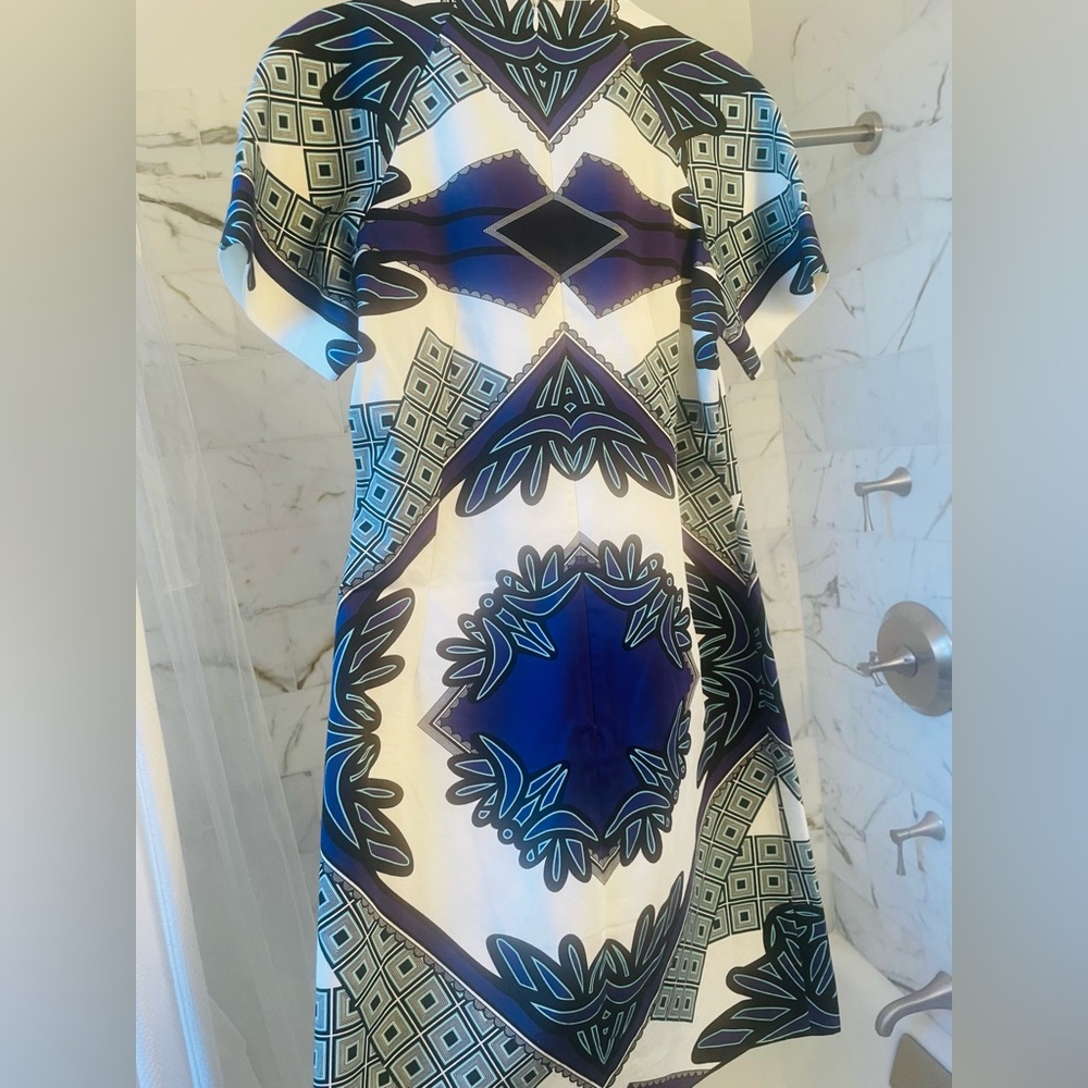 Derek Lam Cotton Printed Mini Dress